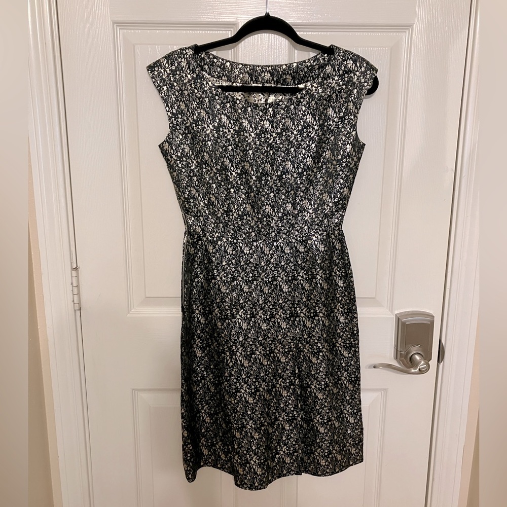Vintage 1950s Sleeveless Cocktail Dress Sz 2